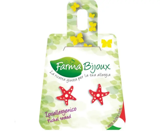 Farma Bijoux Stella Marina Αστερίας Κόκκινος 2