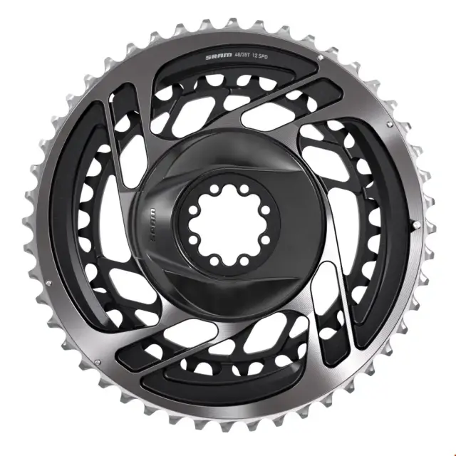 SPIDER ΜΕ ΦΥΛΛΑ ΧΩΡΙΣ ΒΑΤΟΜΕΤΡΟ SRAM RED AXS 48-35Τ POLAR GREY D1