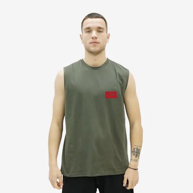 Αμάνικο Noshame® Χακί - 182423 - S 3