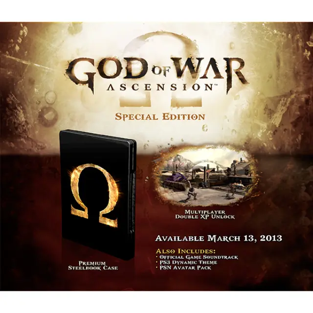 God of War: Ascension Special Edition Ελληνικό (PS3) USED