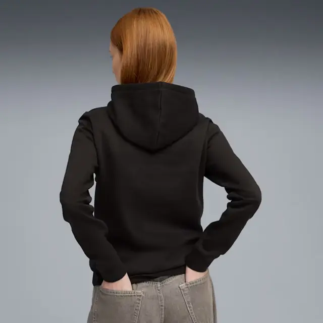 Puma Essentials Metallic Fleece Hoodie (684996-51) - Μαύρο-Χρυσό 2