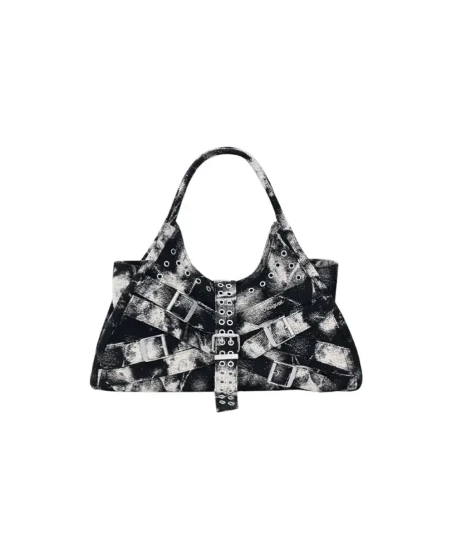 Desigual - Γυναικεία Τσάντα 'Ωμου Uranio Heritown 2.0 26SAXA54-9019 Μαύρο