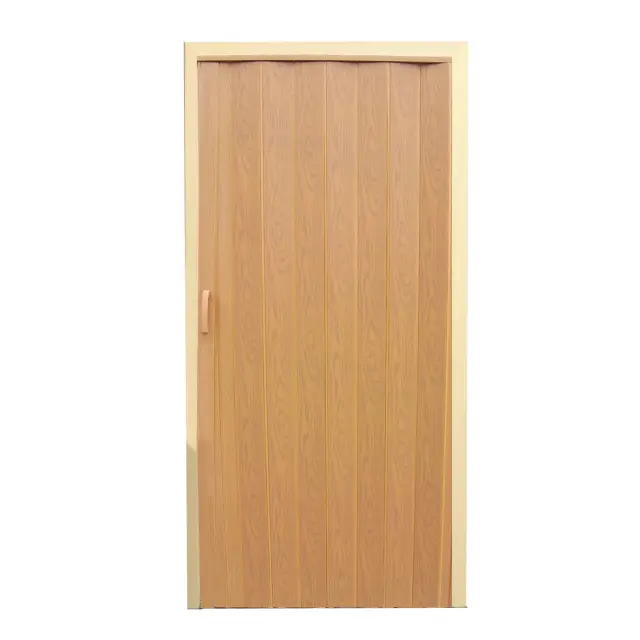 Πόρτα Πτυσσόμενη Pvc Με Πόμολο Δρυς 81x220cm