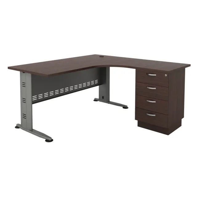Γραφείο SUPERIOR -Δεξ-150x150x70cm Γωνία Wenge / New 150x70/150x60cm
