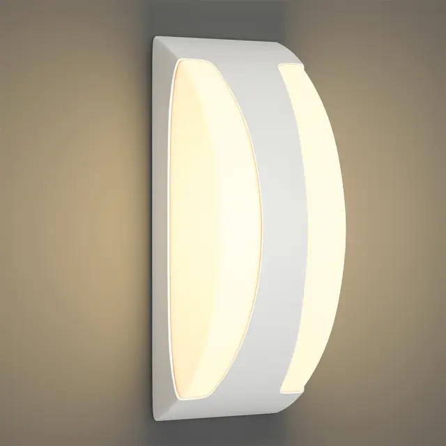 it-Lighting Wildwood - E27 Outdoor Wall Lamp in White Color (80203624)