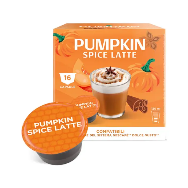 Gimoka Pumpkin Spice Latte Dolce Gusto κάψουλες - 16 τεμ.