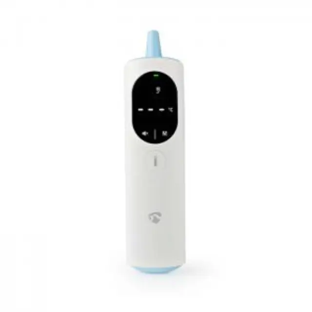 Bluetooth smart ψηφιακό θερμόμετρο υπερύθρων μετώπου και αυτιού, σε λευκό χρώμα. 3