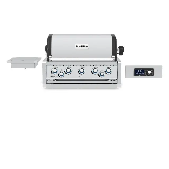 Ψησταριά Υγραερίου Εντοιχιζόμενη Imperial QS 590 Built In - Broil King Kit Μετατροπής σε φυσικό αέριο Μηχανισμός και καυστήρας