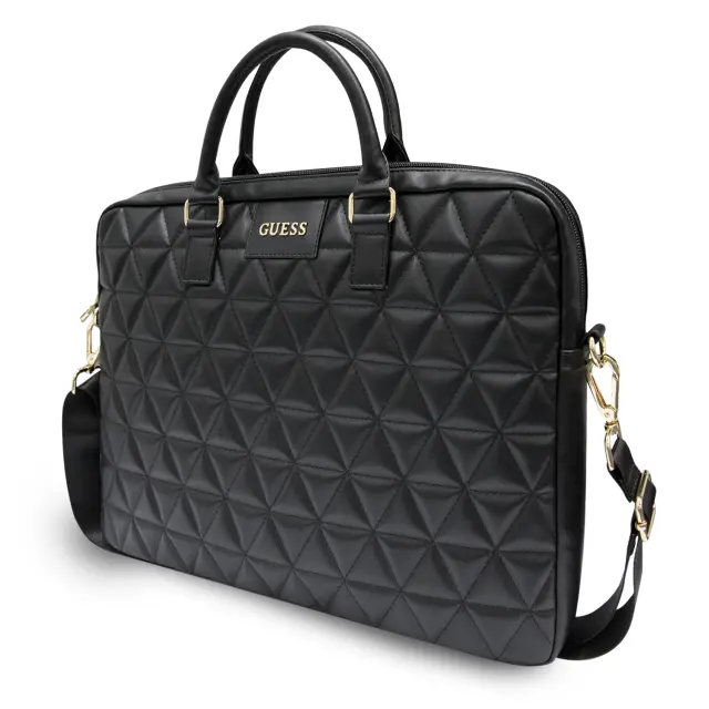 Guess Quilted Bag for Notebook 15" Black 2