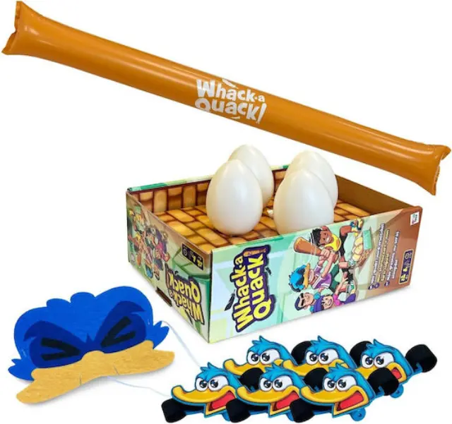 Giochi Preziosi Whack-A-Quack (Μην Κάνεις την Πάπια) Επιτραπέζιο Παιχνίδι Αντανακλαστικών για 2-4 Παίκτες 6+ Ετών (GPG16000)