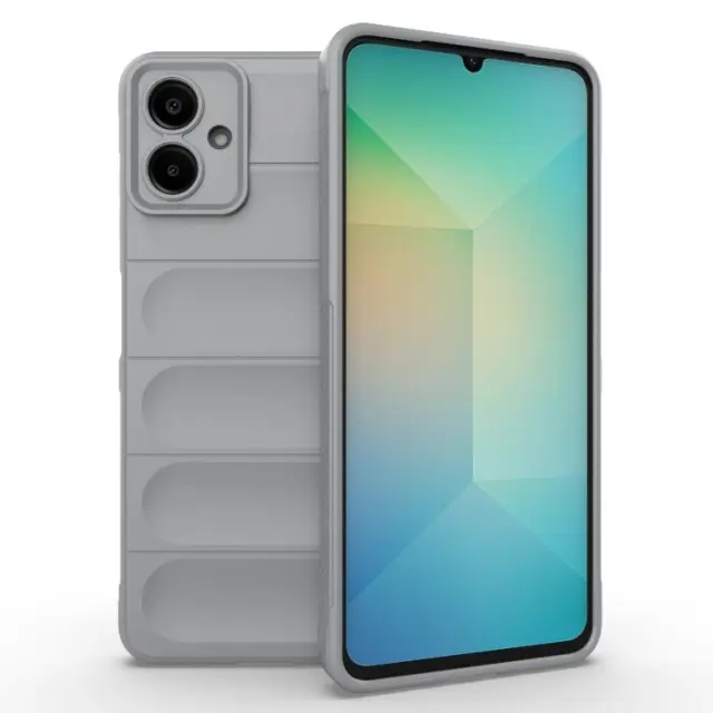 Θήκη Rugged Anti-Scratch για Galaxy A06 4G - Grey OEM