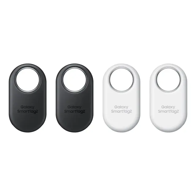 Samsung Galaxy SmartTag2 Bluetooth Tracker Λευκό / Μαύρο 4τμχ