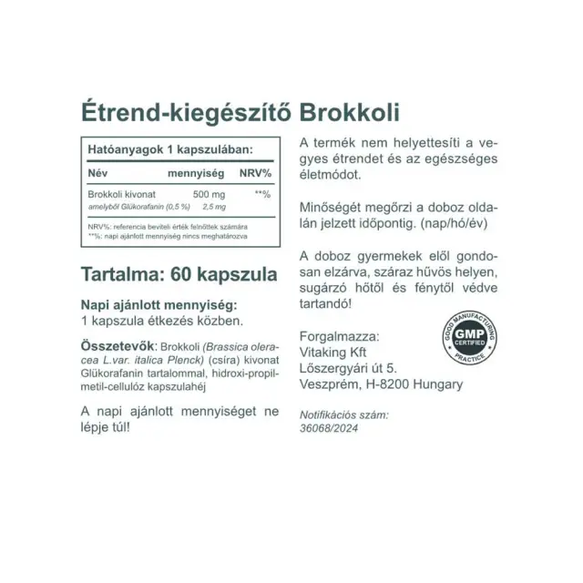 Vitaking Sulforaphane From Broccoli 500 mcg 2