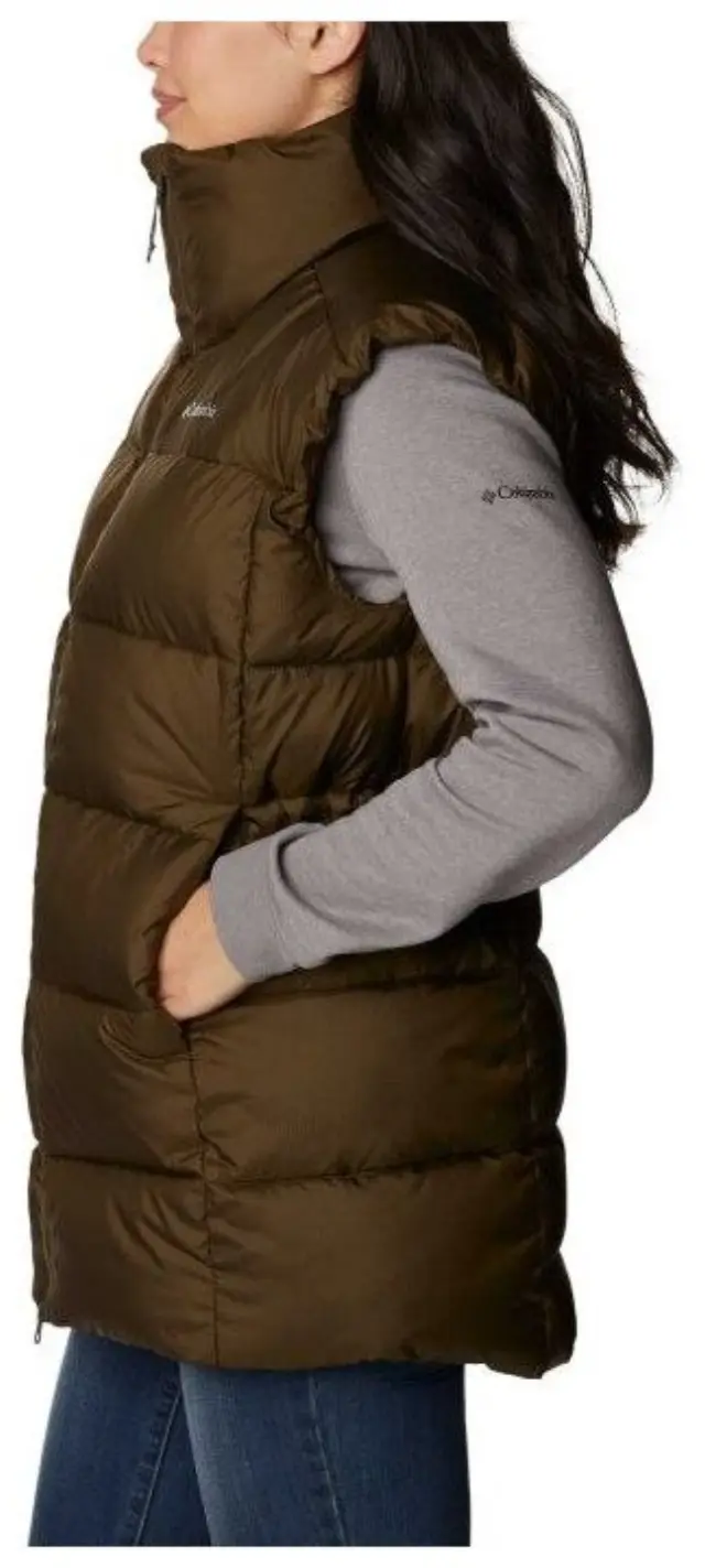 Puffect Mid Vest Khaki Γυναικείο Γιλέκο Columbia - 2007711-319 - L 3