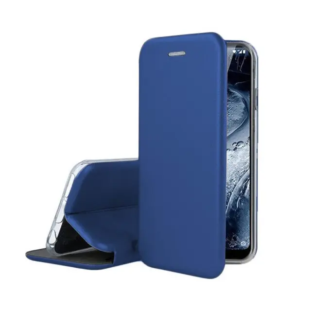 Elegance Smart Magnet Book Case Apple iPhone 11 Pro Max Blue