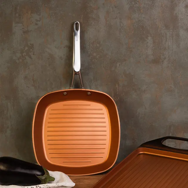 San Ignacio Origen Grill Induction Τηγάνι 28x28x4.1cm 2