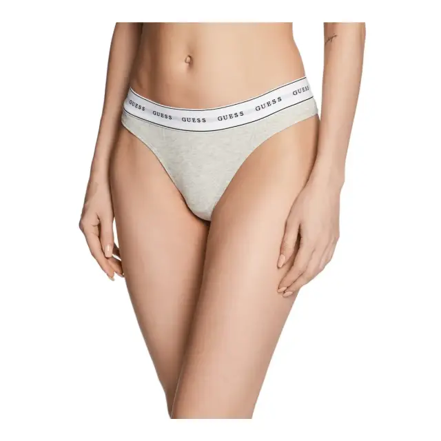 Guess Γυναικείο String Carrie Thong, Χρώμα Light Rock Heather