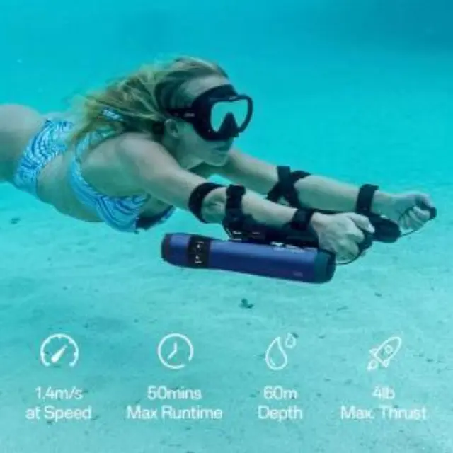 Υποβρύχιο Scooter Waydoo Subnado Lite Μαύρο N71656 2