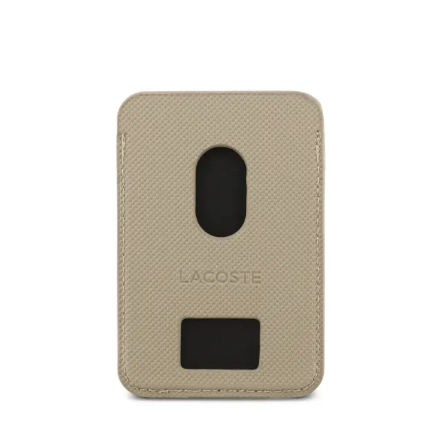 Lacoste PU Iconic Petit Pique MagSafe Wallet Tapue 3