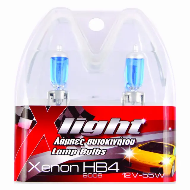 ΛΑΜΠΕΣ XENON HB4-9006 55W ΖΕΥΓΑΡΙ 13347