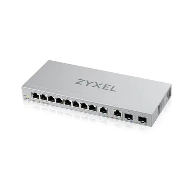 Zyxel XGS1210-12-ZZ0102F v2 Managed L2 Switch με 8 Θύρες Gigabit (1Gbps) Ethernet και 2 SFP Θύρες