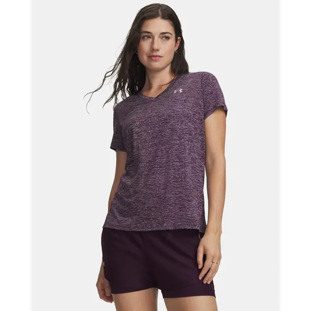 Under Armour Tech Twist T-Shirt (1384227-526) - Μώβ
