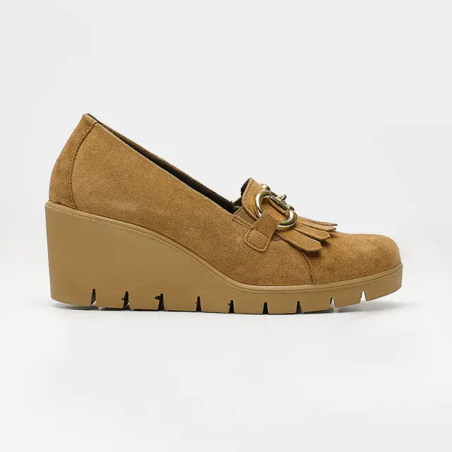 Imac Μοκασίνια-Loafers Γυναικείο δέρμα suede Καφέ IMA/655370 SCAM/CARAMEL - 37