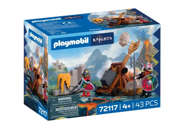 Playmobil 72117 - Knights Καταπέλτης Ιπποτών Δράκου 2