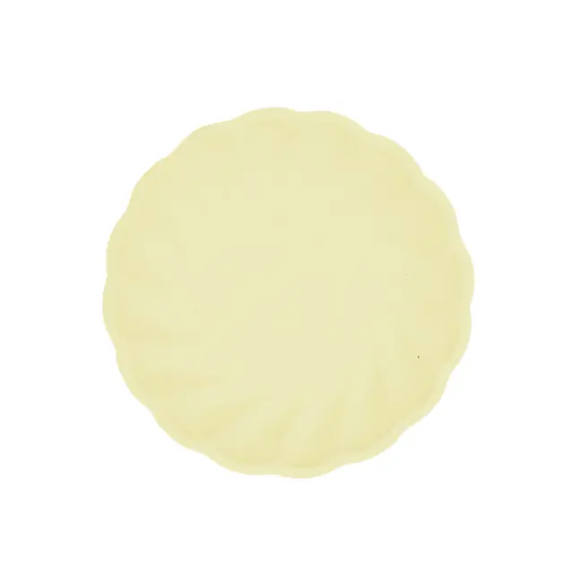 Πιάτα Στρογγυλά Vert Decor Yellow 18.8 εκ - Κίτρινο Παστέλ / 6 τεμ