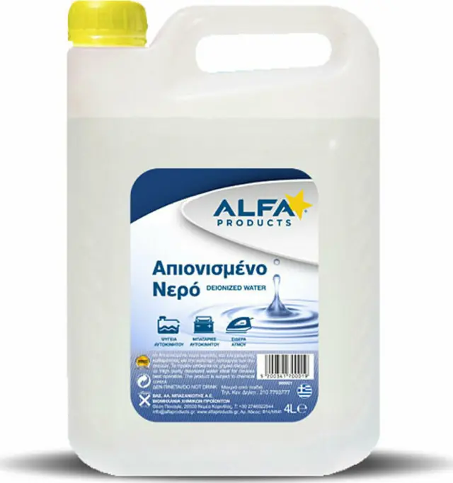 Alfa Απιονισμένο Νερό 4lt