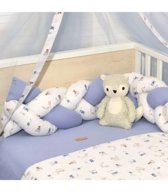 Πάντα - Πλεξούδα τριπλή βαμβακερή 20x200 Design 414 Oliver Baby