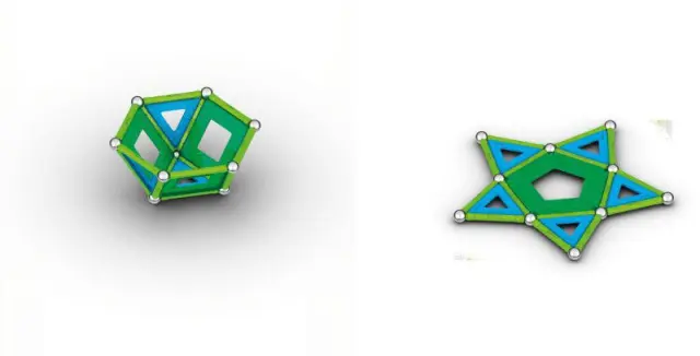 Geomag Μαγνήτες Panels 52 - New Green Line (471) Πράσινο 2