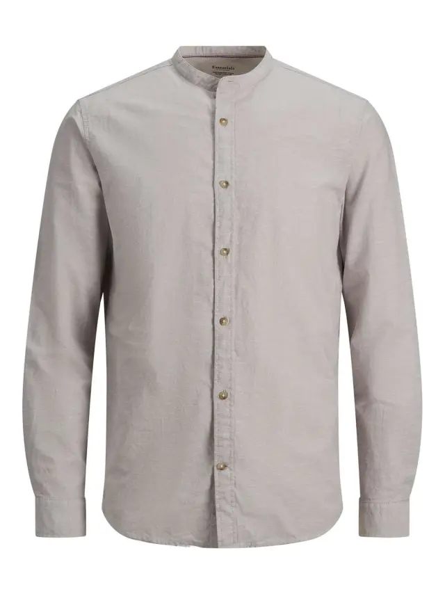 JJESUMMER BAND SHIRT L/S S22 NOOS Crockery