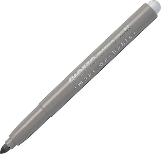 Giotto Μαρκαδόροι Ζωγραφικής Μονόχρωμοι Turbo Maxi - Γκρι (F456025)