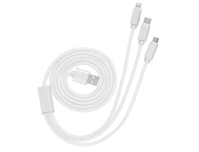 Καλωδιο Livoo USB (TEA171W) 3 σε 1TEA171W