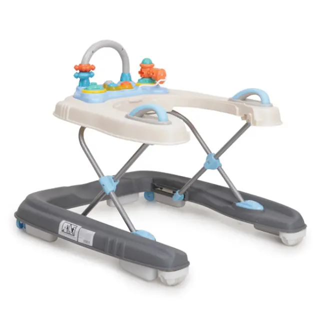 CANGAROO - Baby walker Dotty 2 in 1 blue - 3800146243197 2