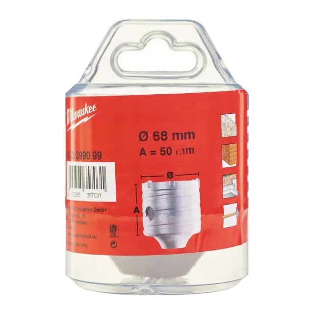 Milwaukee 4932399099 - ΠΟΤΗΡΟΚΟΡΩΝΑ SDS PLUS 68x50mm MW 2