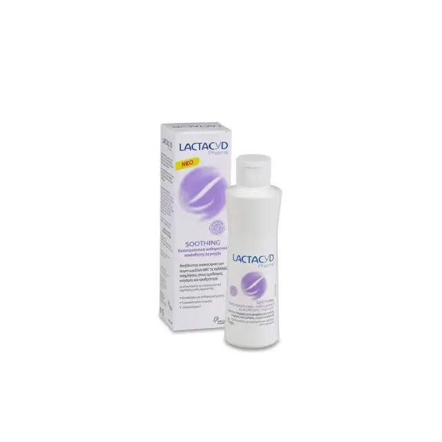 Lactacyd Pharma Soothing Καταπραϋντικό Καθαριστικό Ευαίσθητης Περιοχής 2 x 250 ml (1+1 Δώρο)