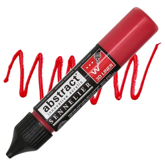 Ακρυλικό 3D Liner Sennelier Abstract 613 Cadmium Red Light Hue - 27ml