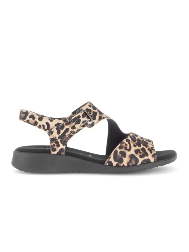 Gabor Πέδιλα Γυναικείο δέρμα Nubuck Prints GAB/82803 90-NATUR - 42 3