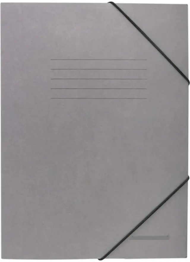 A&G Φάκελος Λάστιχο Πρεσπάν Γκρι Απλό 25Χ35cm/ 012815 (A & G)