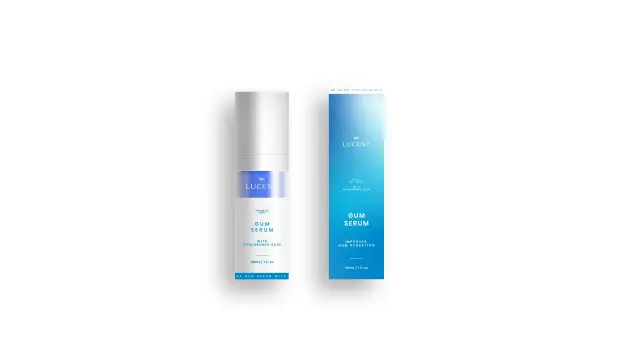 Be Lucent Gum Serum with Hyaluronic Acid, orange