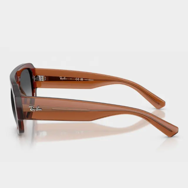 Γυαλιά Ηλίου Ray-Ban 0RB2218 6678T3 Διαφανές Καφέ - 55 3