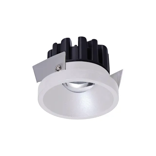 Poc 04435/W/C/68 Χωνευτό φωτιστικό οροφής led 6W 4000K IP44 ø6.8cm λευκό Άσπρο 2
