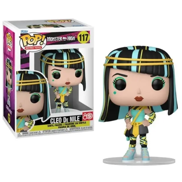 Φιγούρα Funko Pop! Retro Toys: Monster High - Cleo De Nile #117 Vinyl Figure