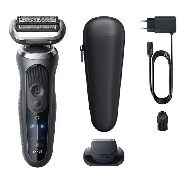 Braun Ξυριστική Μηχανή Series 7 Black / Silver (72-G1200S)