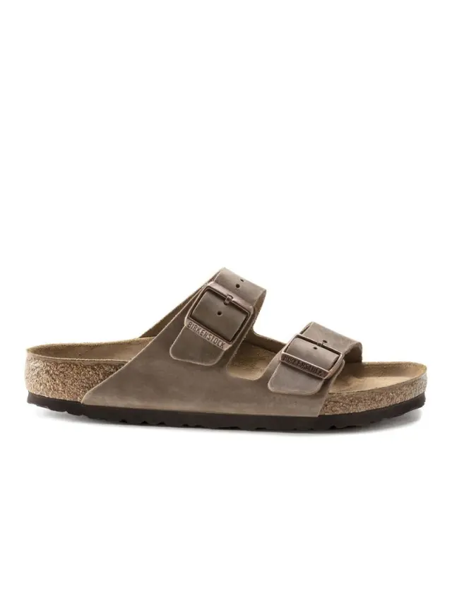 Birkenstock Πέδιλα Unisex δέρμα Oiled Καφέ BIR/ARIZONA 352203 TABACCO 3