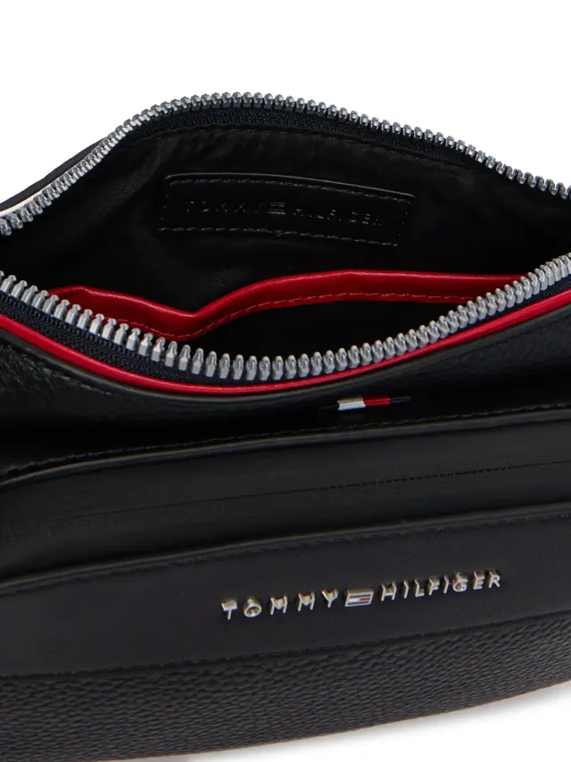 Ανδρική Τσάντα Μέσης Tommy Hilfiger AM0AM14755-BDS Μαύρη Μαύρο - One Size 3