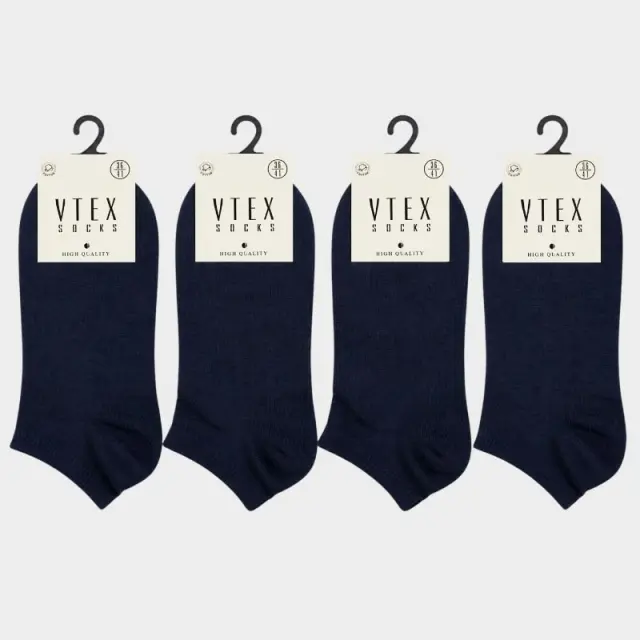 Κάλτσες Vtex Socks 3Pack 60429641 Μαύρο - 43-46