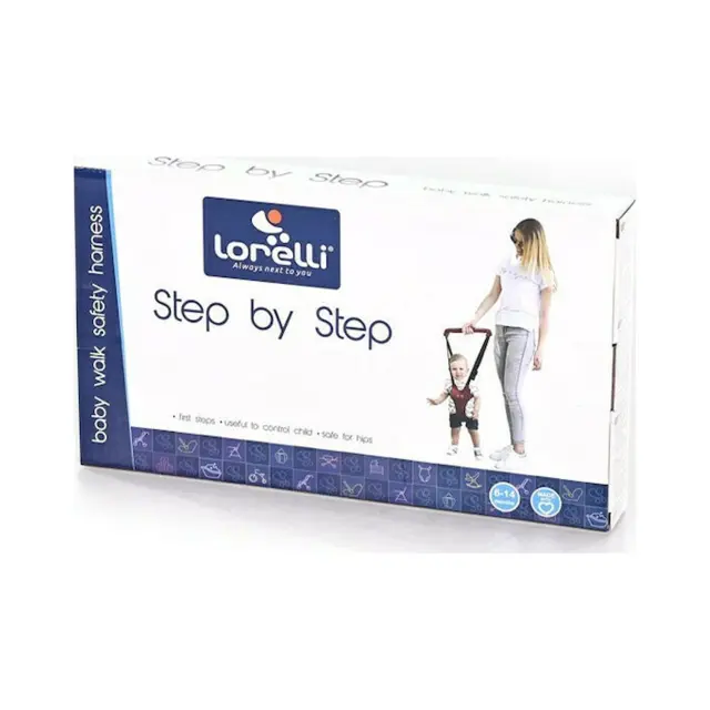 LORELLI Baby Walk Safety Harness "STEP BY STEP" - SKU 0004-DARK-GB - ID 109351 3